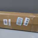LazBlinds No Drill Cordless Roman Shades for Windows, 33" W x 64" H, White