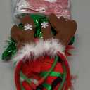 5pcs Stretchy Santa Hat Headband for Christmas Party,Comfortable and stylish hair accessories for a festive and beautiful look