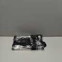 Paxiland Clear Bag for Stadium Events 12x6x12 inches, Clear Tote Bag with Reinforced Strap, Clear HandBag for Sports Concert (Black)