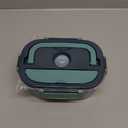 Electric Lunch Box Food Heater, 80W Portable Warmer for Car Truck Work with 304 Stainless Steel Container, 12V/24V/110V Green Heated Lunch Box Suitable for Ideal Driver/Work/Gift (1.5L Regular)