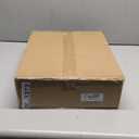 Nintiue Upgraded Modern Arc Dimmable Tall Standing Floor Lamp with Linen Shade, 1200 Lumens LED Bulb Included, for Living & Reading Room, Bedroom, Office & Nursery, Matte Black