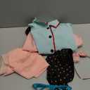 SIZGAROOT 50s Outfit for Girls 50s Costume Girls Poodle Skirt Halloween Party Dress Up (4-6 Years)