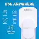 Safer Home Indoor Plug-in Fly Trap - SH502-2SR - Effective Fruit Fly Traps for Indoors, Gnat Traps for House Indoor, 800 Total Sq Ft Protection - 2 Devices + 2 Glue Cards