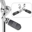 YENHUR 1.25" Highway Pegs Kit,Shiny Chrome Finsh,Strength Steel Clamps,Extension Arms and Streamliner Pegs Fit for Harley Davidson Electra Glide CVO Street Road Glide Road King Special