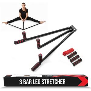 Split Machine for Flexibility with Trainer APP – Adjustable 3 Bar Leg Stretcher to Boosts Range of Motion, Leg and Groin Flexibility with Split Stretcher Machine Timer, for Martial Arts, MMA, Yoga