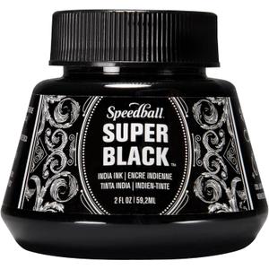 Speedball Super Black India Ink, 2-Ounce