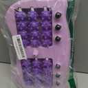 Foot Massage Roller, Portable Reflexology Massager for Relieve Pain from Plantar Fasciitis and Improved Circulation,Three Massage Techniques for Relax Muscles Suitable for Home Office Use (Purple)