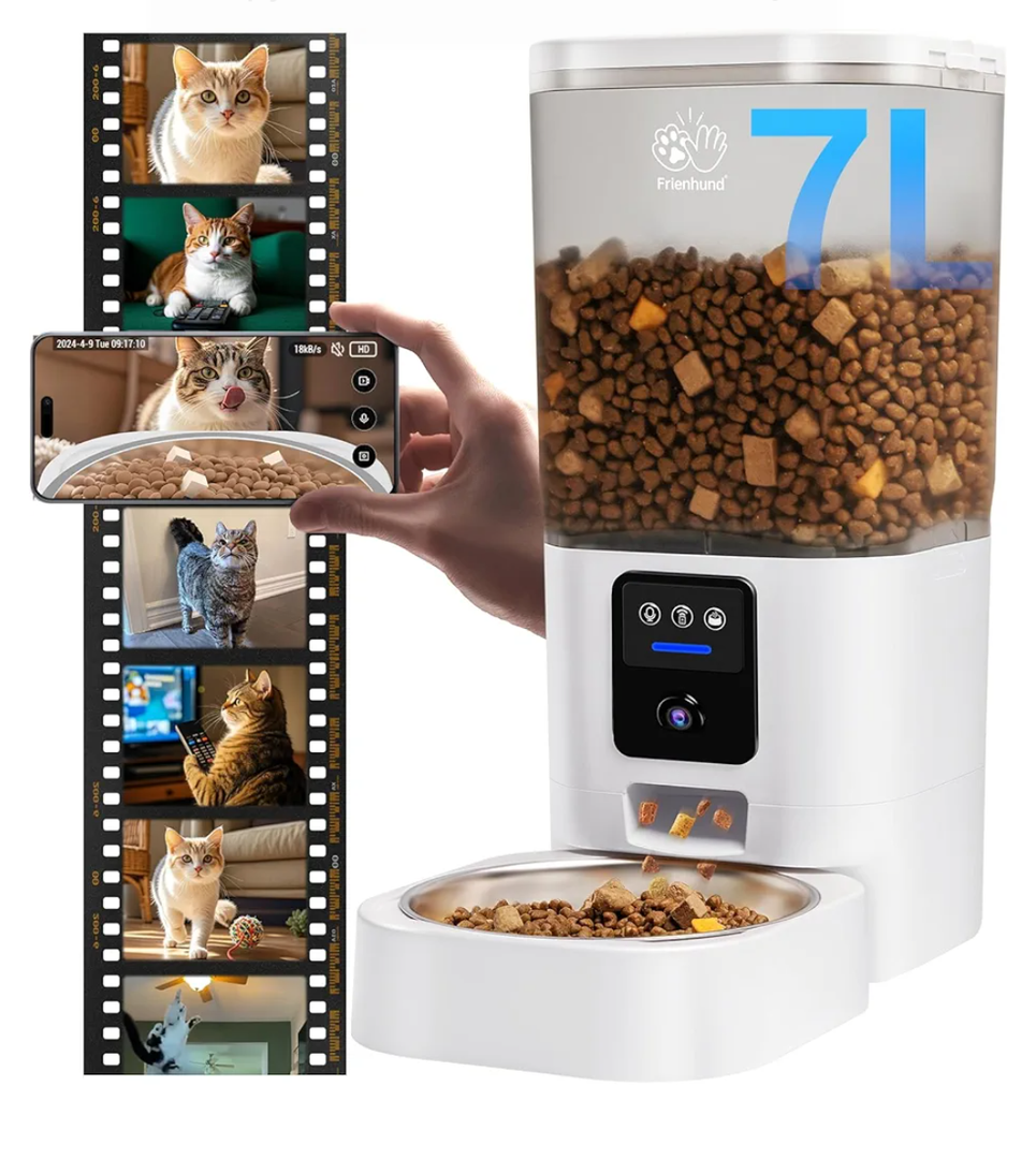 Frienhund User Manual Smart PetFeeder with 2 Bowls 2 Camera
