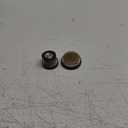 3 Pcs Flower Frogs for Flower Arrangements Supplies, Japanese Flower Arranging Ikebana Kenzan, Pin Frogs for Flowers Holder with Rubber Base Flower Fixed Tools(Gold, 1.3 Inch, 1.57 Inch, 1.97 Inch) (3 Different size)