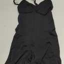 SHAPERX Women's Shapewear Bodysuit Tummy Control Seamless Zip-Up Body Shaper Waist Defining Silhouette, Size L/XL