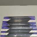 LONTAN 6 Pairs Black Side Mount Drawer Slides 18 Inch Heavy Duty Rails