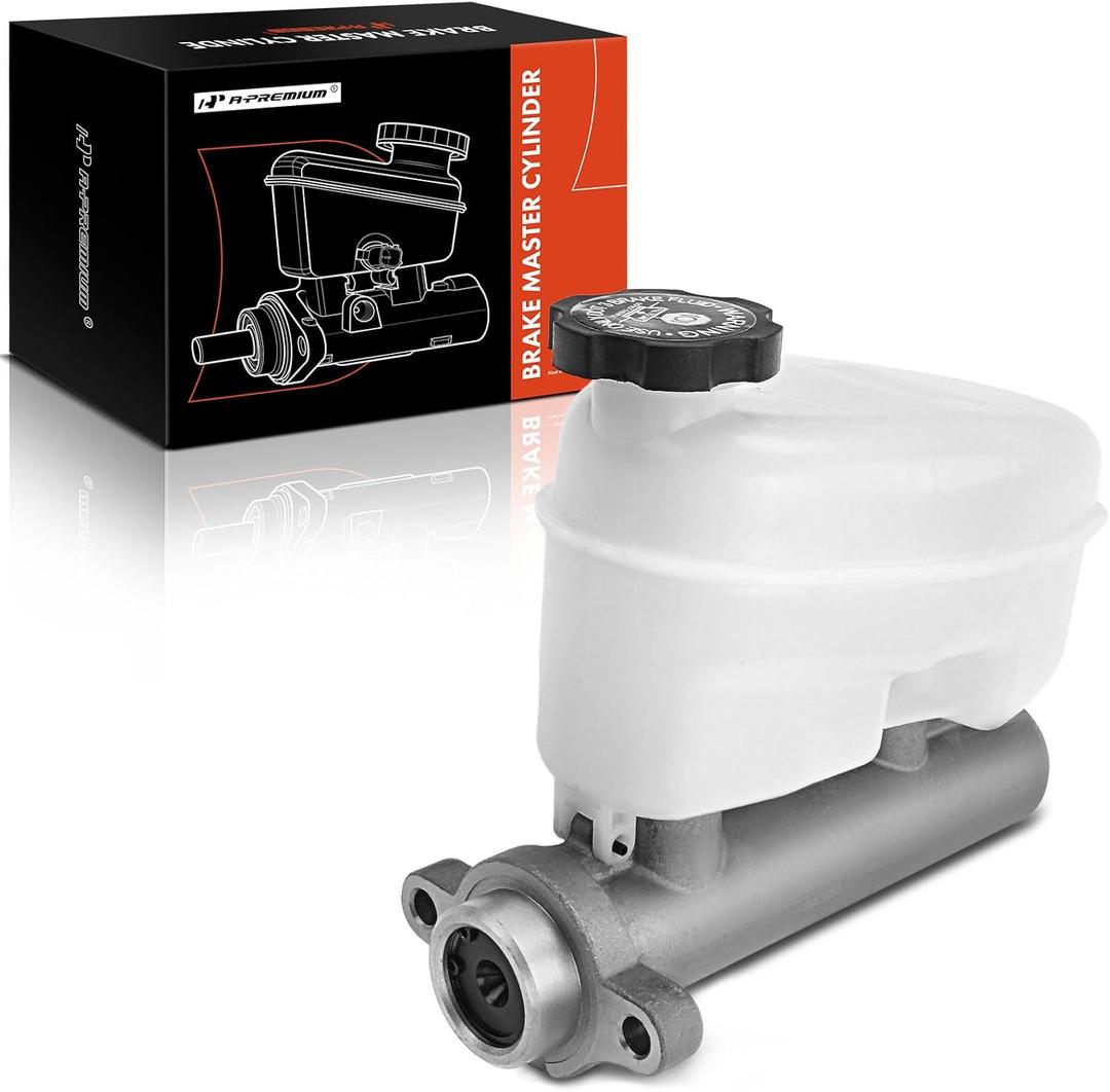A-Premium Brake Master Cylinder Compatible with Chevy and GMC Vehicles - Avalanche 1500/Silverado 1500 HD 2003, Silverado 1500/Tahoe/Sierra 1500/Yukon 2003-2004, Suburban 1500/Yukon XL 1500 2003-2006