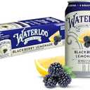 Waterloo Sparkling Water, Blackberry Lemonade Naturally Flavored, 12 Fl Oz Cans (Pack of 12) – Zero Calories and Zero Sugar or Sweeteners Nov/08/26