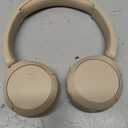 Sony WH-CH520 Wireless Headphones Bluetooth On-Ear Headset with Microphone and up to 50 Hours Battery Life with Quick Charging, Cappuccino