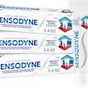 Sensodyne Toothpaste Sensitivity Gum and Enamel, Triple Protection, Refreshing Fluoride Toothpaste, Mint Flavor - 3.4 Ounces x 3