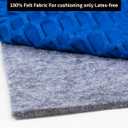 Extra Large Area Rug Liner, 9x12 Foot Thick Felt Pad for All Floors, Keeps Rugs Softly and Securely in Place