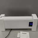 1500W Chicken Coop Heater for Winter, 2 Mode Wall-Mounted Chicken Heater with Timer & Remote Control, 3S Fast Heating & Large LCD Display, Heat Chicken Coop Warmer for Chickens, Ducks, Geese in Winter