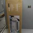 Baby Delight Lunaire Full Size Crib | Breathable Mesh Baby Crib | Tool-Free Assembly Baby Bed | Charcoal Tweed