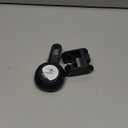 TAILI Shower Head Holder Suction Cup, Handheld Shower Head Bracket, Height Angle Adjustable Wall Mounted, Bathroom Showerhead Holder No Drilling Removable Waterproof, Black