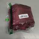 sancua Rectangle Tablecloth - 60 x 84 Inch - Stain and Wrinkle Resistant Washable Polyester Table Cloth, Decorative Fabric Table Cover for Dining Tables, Buffet Parties and Camping, Burgundy