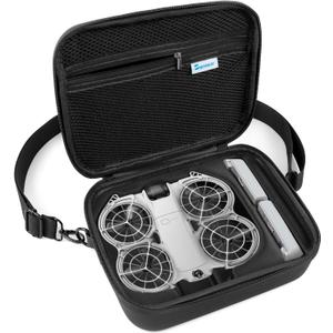 Skyreat Neo 2 Case, Portable PU Leather Small Shoulder Bag for DJI Neo 2 Drone and Batteries Accessories
