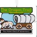Hallmark The Oregon Trail Video Game Christmas Ornament, 1 Count