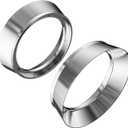 54mm Magnetic Dosing Funnel V2, MATOW Stainless Steel Espresso Dosing Ring with 8 Magnets Compatible with Breville 54mm Portafilter