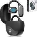 AI Translation Earbuds Real Time, 144 Language Translator Earbuds for iOS and Android, 3-in-1 Translation Headphones Translating Device for Travel Business Learning with Charging Case, Black