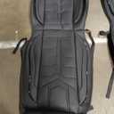 Seat Covers Front, 2-Pack for Cars, Waterproof Leather Car Seat Covers with Head Pillow, Auto Protectors Fit for 27''x15''x17''