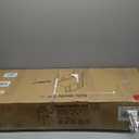 Kids Wooden Play Vanity Set with Vanity Table and 6 pcs Makeup Accessories, Tri-Fold Mirror, Storage Drawer and Matching Stool, Beauty Makeup Vanity Table and Chair Set for Toddlers (Pink)