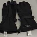 MCTi Waterproof Mens Ski Gloves Winter Warm 3M Thinsulate Snowboard Snowmobile Cold Weather Gloves (Large, Black)