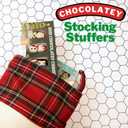 5 x Mini Chocolatey Christmas Characters, Individually Foil Wrapped Pieces, Stocking Stuffer Candy, 1.38 Ounces (EXP 04/27/26)