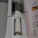 Shark HT202 SmoothStyle Heated Comb + Blow Dryer Brush, Dual Mode, for All Hair Types, Silk