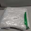 Funmit 6" Louvered Vent Cover 8" x 8" Oversize Outside Dimensions for Exterior Wall Vent Hood Outlet Airflow Vent Dryer Air Vent (White)