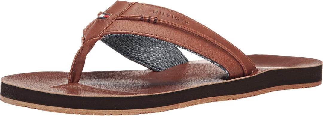 Tommy Hilfiger Mens Davidson Sandal (10, Tan)