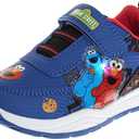 Sesame Street Boys' Light Up Shoes (6 Toddler, Navy)