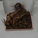 SEIKEA Ponytail Extension, PT005 Isabella 26" Long Bohemian Curly Drawstring Ponytail Light Fluffy Multi Layered Clip in Hair Extensions Ponytail Natural Soft Synthetic Hairpiece ChocolateBrown/Blonde