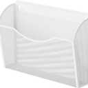 Wall Mount File Holder Metal File Organiser Rack Space Saving Hanging File Organiser Magazine Holder For Office And Home