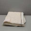 OTOB All Seasons Sofa Covers for 3 Cushion Couch Washable, Fuzzy Non Slip Kids & Pet Friendly Couch Cover Furniture Protector, Soft Plush Sofa Slipcovers Dog Bed Mats (Cream, 31.5" x 70.9'')