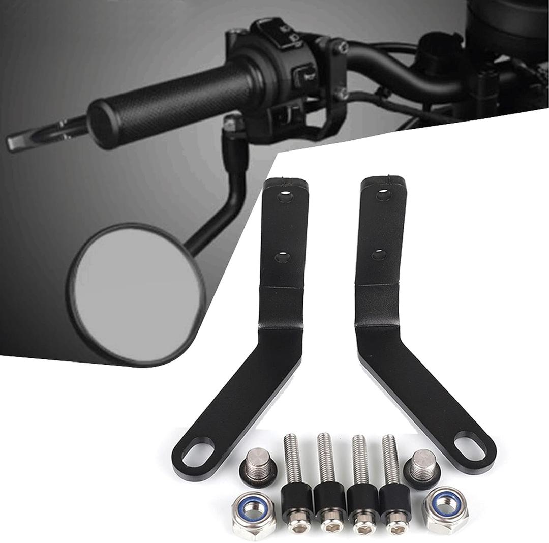 Motorcycle Rearview Mirror Down Bracket Handlebar Rear View Side Mirror Bracket for Rebel CMX500 CMX300 Rebel 500 300 2019-2024