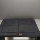 Bedsure Washable Dog Bed for Large Dogs, Reversible Foam Floor Dog Mat, Lightweight Travel Flat Pet Beds for Indoor & Outdoor Dogs (36" x 27", Dark Grey)