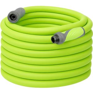 Flexzilla Garden Hose with SwivelGrip, 5/8 in. x 100 ft., Lightweight All-Weather Water Hose, Durable and Flexible, Leak-Free Connections (Chartreuse)