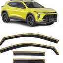 in-Channel Window Rain Guard for Chevy Trax 2024 2025 2026 Rain Guards Side Window Visors Low Profile Vent Visor Extra Durable Window Deflectors Vent Shades