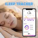 Womens Smart Ring Health Tracker Heart Rate Sleep Monitor 100+ Sports Modes Diamond Ladies Smart Ring for Women Pedometer Smart Rings for Android iOS Colorful Enamel Ring
