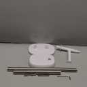 Joseph Joseph EasyStore Butler Toilet Paper Holder Stand and Spare Roll Storage with Shelf and Drawer, Stainless Steel