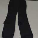 Truform 20-30 mmHg Compression Stockings for Men and Women, Knee High Length, Closed Toe, Black, Large