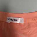 OFEEFAN Womens Tops Short Sleeve Shirts Buttons V Neck Spring Fashion Summer Outfits Plus Size Blouses Dressy Casual, Size Large