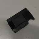 Leatherboss Slim Wallets for Mens Metal Wallet with Cash Strap Thin Minimalist Aluminum Credit Card Holder (Midnight Black)