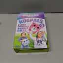 GWUNNIES Plush Bouncy Ball for Kids  9-inch Inflatable Sensory Toddler Toy with Animal Cover & Air Pump  Indoor & Outdoor Play for Ages 3+, Ideal Gift for Boys & Girls, Frizzy Hugpal