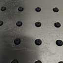 6-12'' Stainless Steel Chrome Shower Head Rainfall Shower Head Ultra-Thin Rain Shower Square Round Bathroom Accessories (8 inch square)